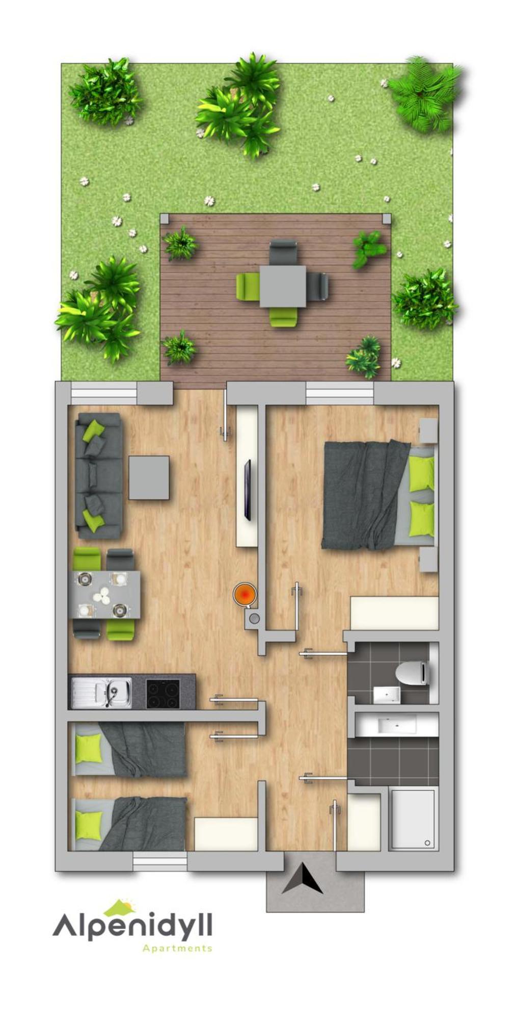 Happy Aich 1 By Alpenidyll Apartments Exterior foto